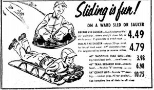 Wisconsin State Journal toy ads: 1950s